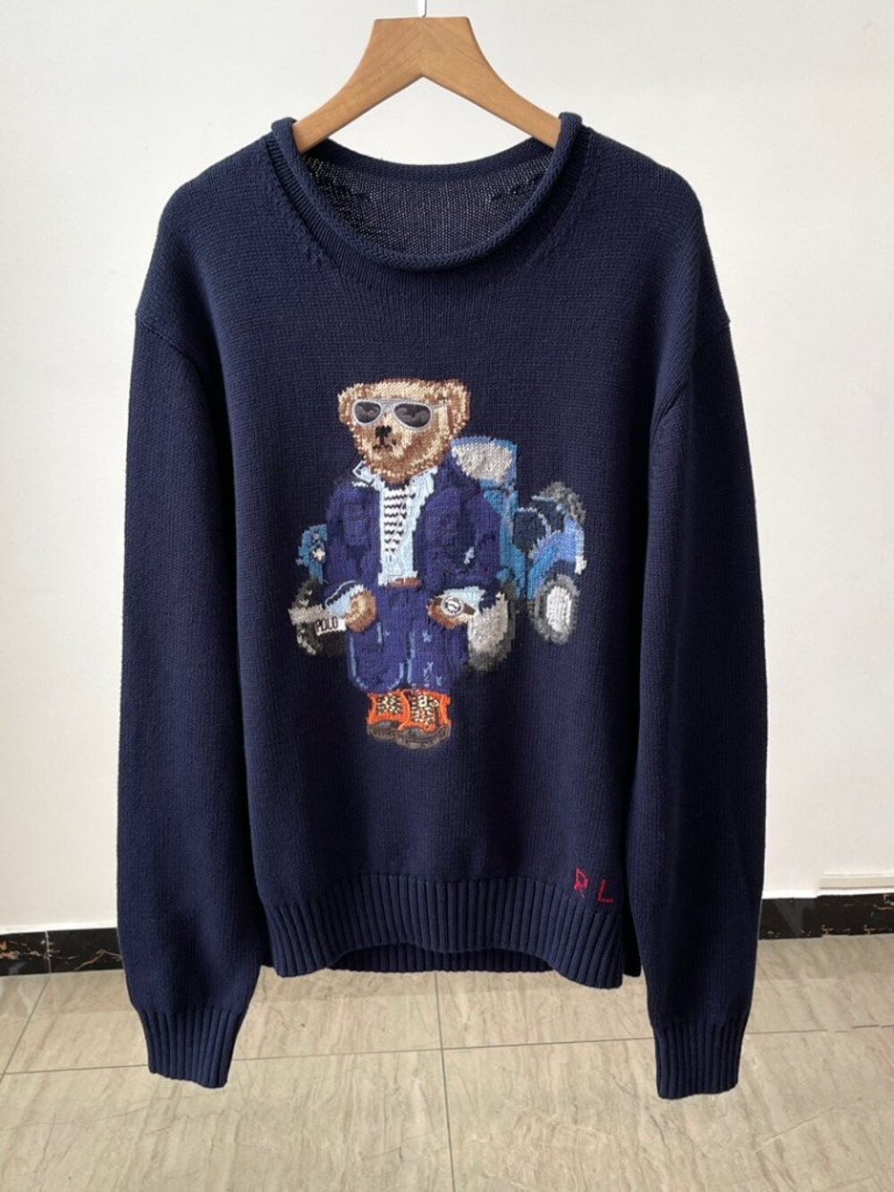 Polo Ralph Lauren Prep Bear & Truck Crewneck Sweater